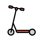 Kick Scooter SVG Icon